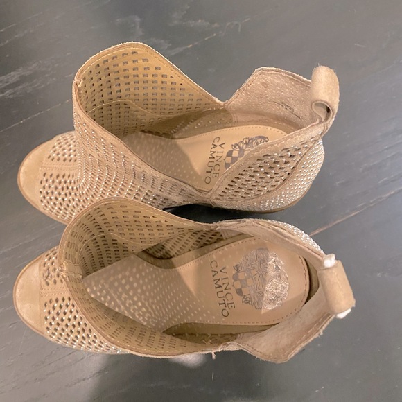 Vince Camuto open toe bootie - Picture 5 of 7